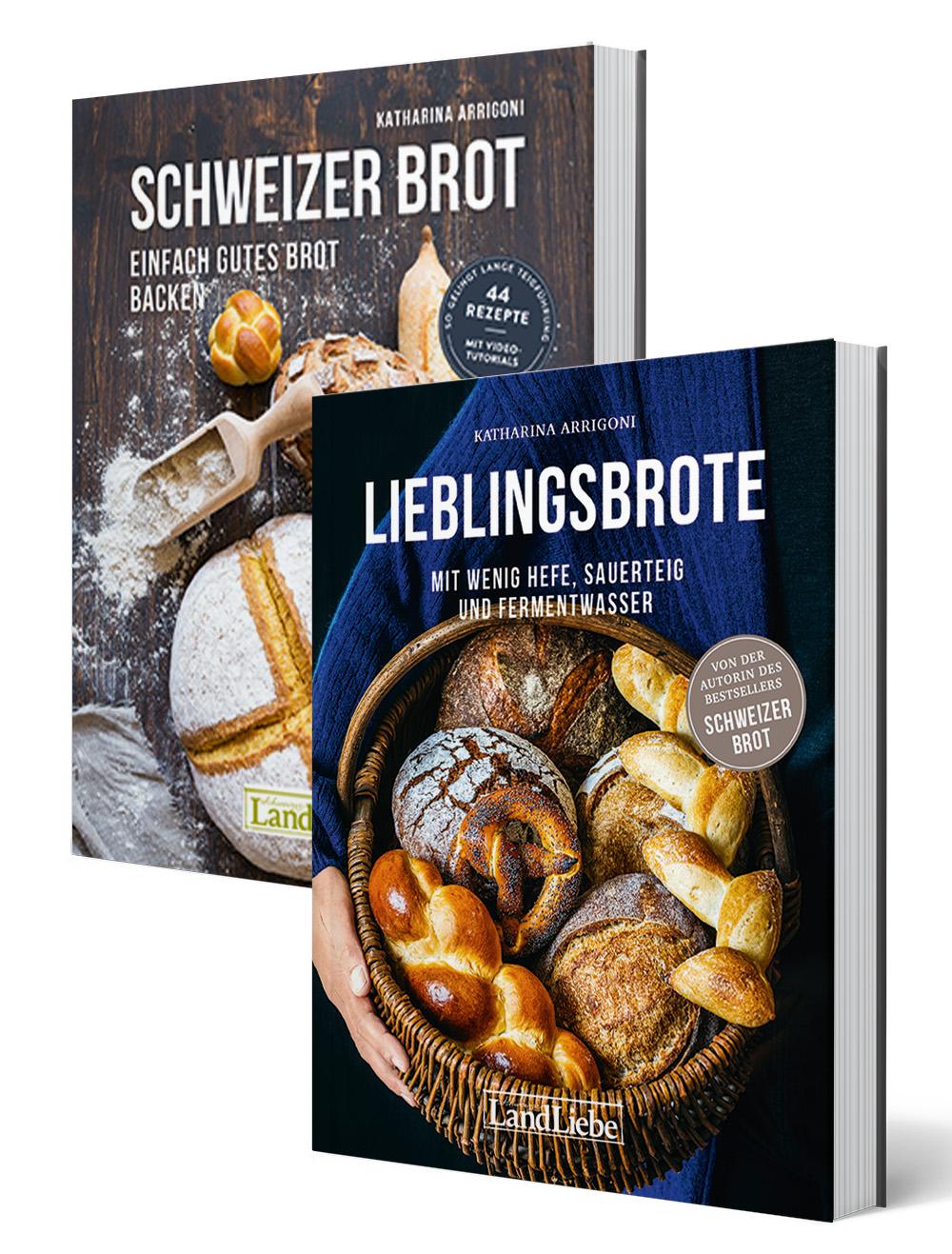 Buch / Bundle Schweizer Brot und Lieblingsbrote «Schweizer Brot» und «Lieblingsbrote»