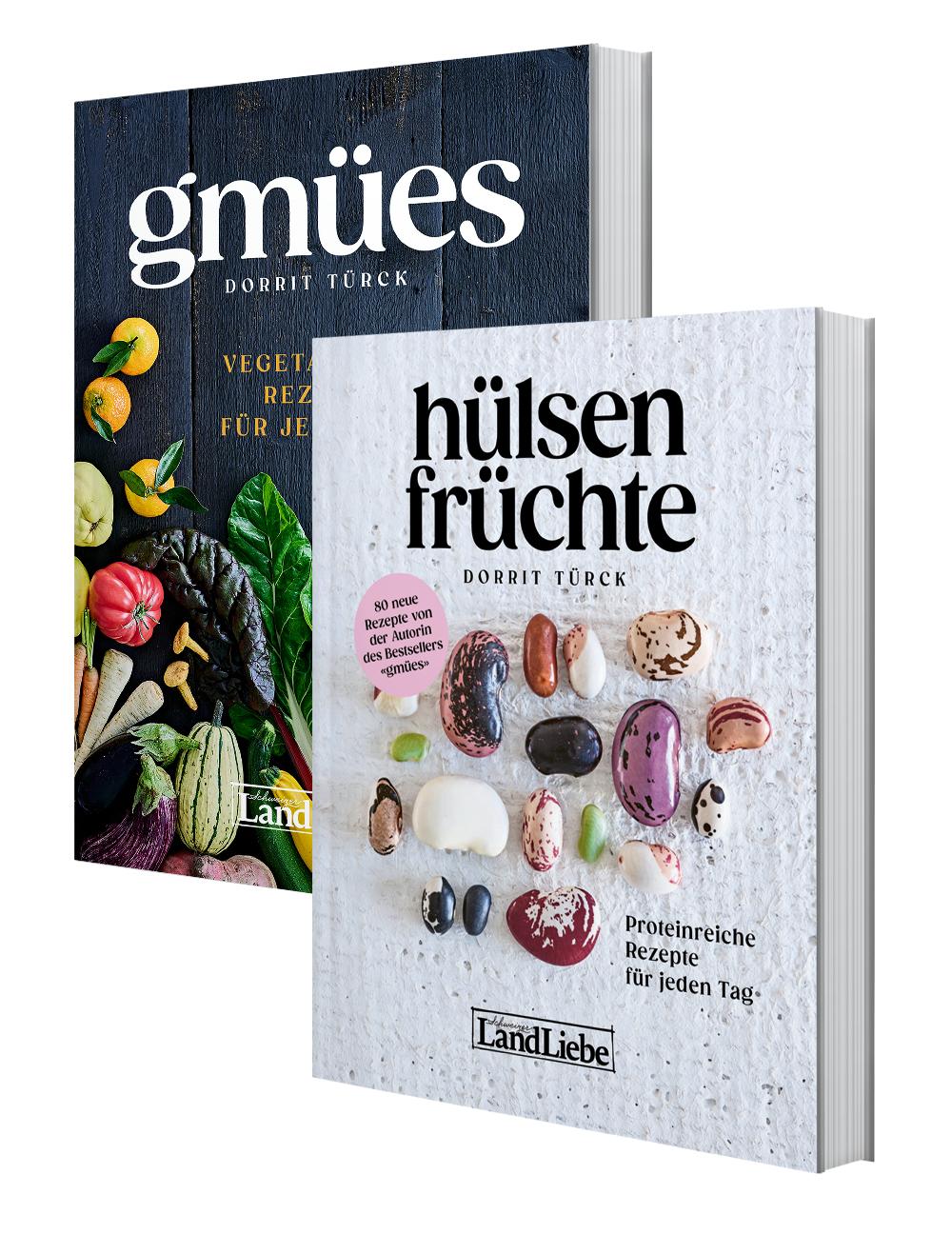 Buch Hülsenfrüchte und Gmües Bundle «Hülsenfrüchte» und «Gmües»